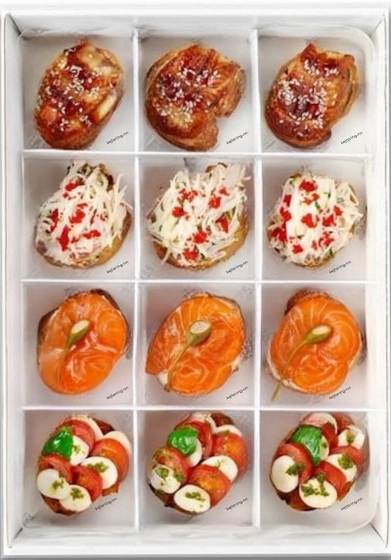 Ассорти брускетт №1 — доставка боксов Нижний Новгород