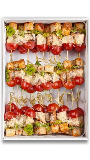 Канапе «Цезарь» с цыпленком — доставка боксов Нижний Новгород