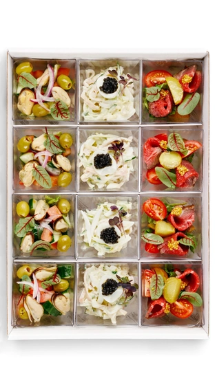 Ассорти мини-салатов №2 — доставка боксов Нижний Новгород