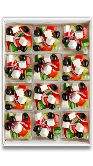 Мини-салаты «По-гречески» — доставка боксов Нижний Новгород