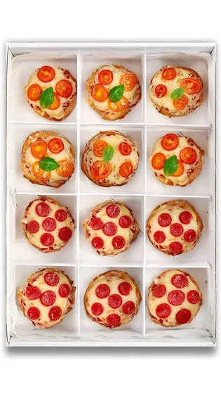 Ассорти мини-пицца Пеперони и Маргарита — доставка боксов Нижний Новгород