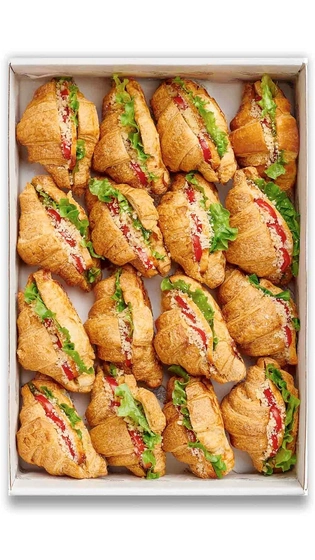 Сет мини-круассанов с цыпленком — доставка боксов Нижний Новгород