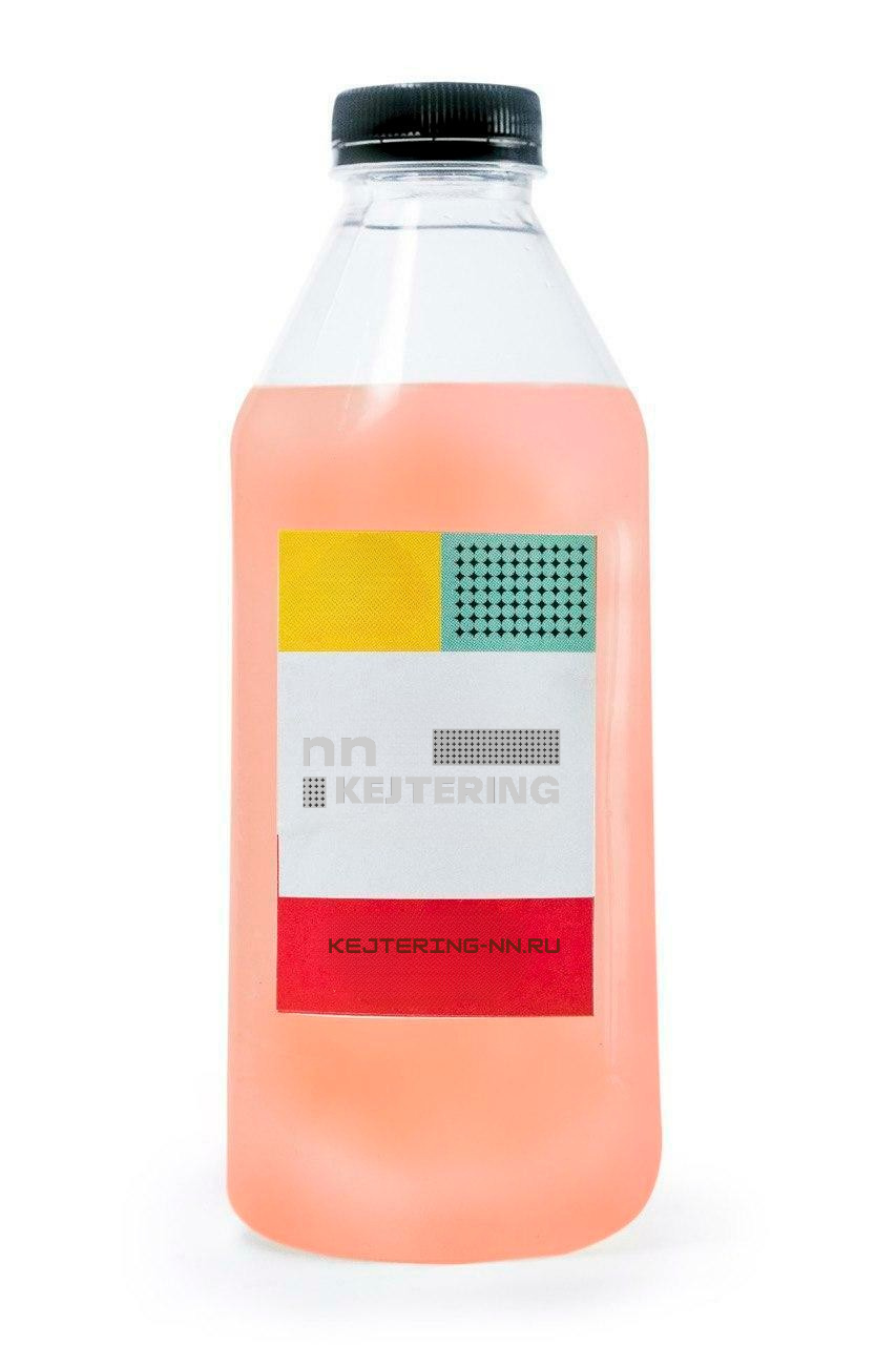 Домашний лимонад базилик-клубника — большой