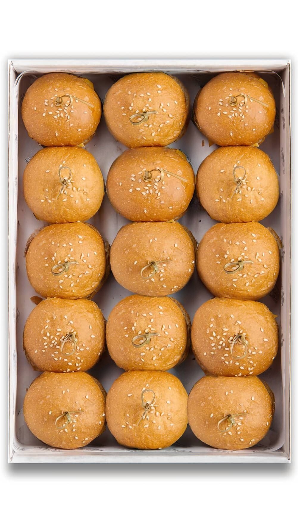 Мини-бургеры с цыпленком