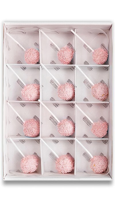 Сет розовых кейк-попсов в глазури №2