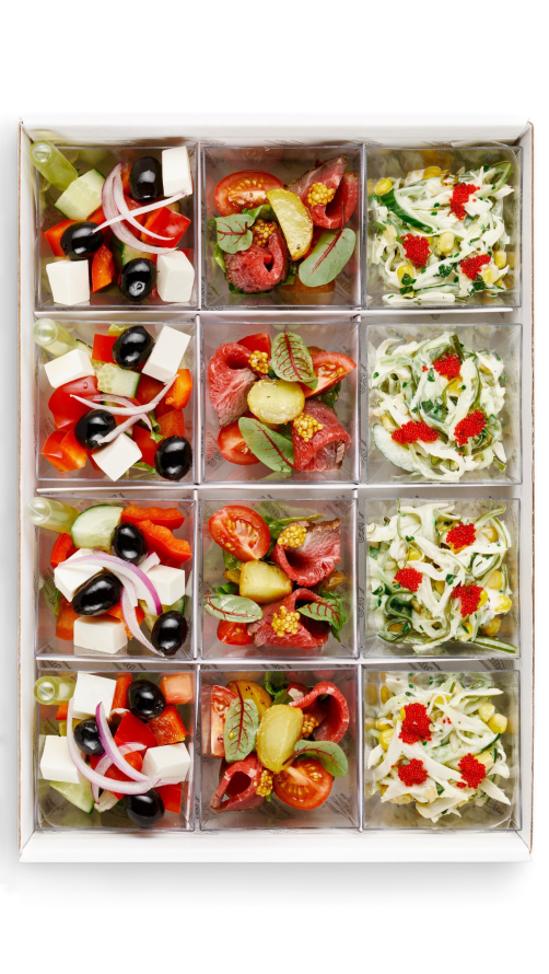 Ассорти мини-салатов №4