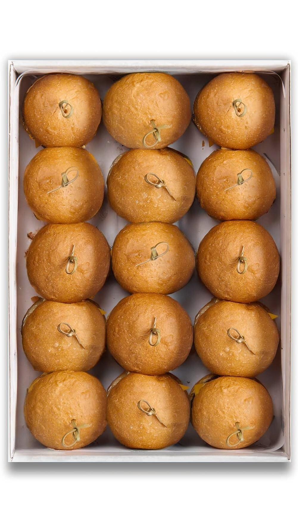 Мини-бургеры с мраморной говядиной